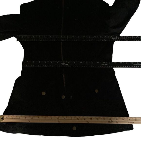 FOREVER 21 Women’s Hooded Jacket Black Size Medium - Picture 3 of 10